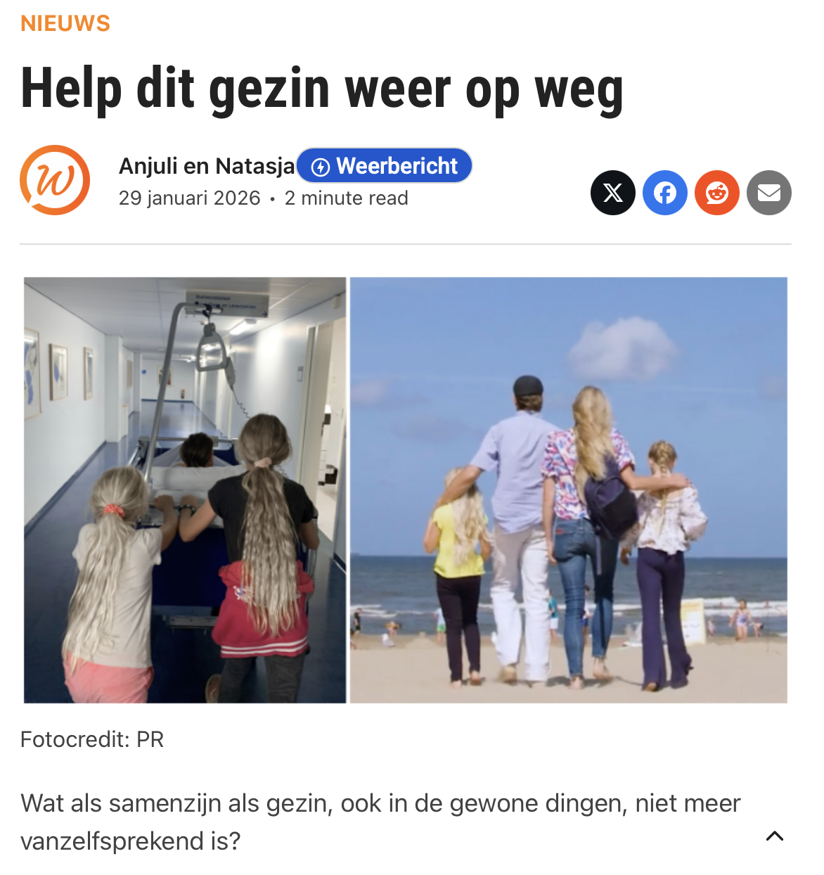 PR Wassenaardersnl 29 januari