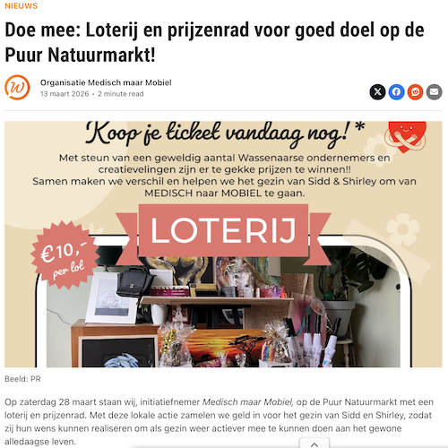 Pr wassenaarder 13 maart